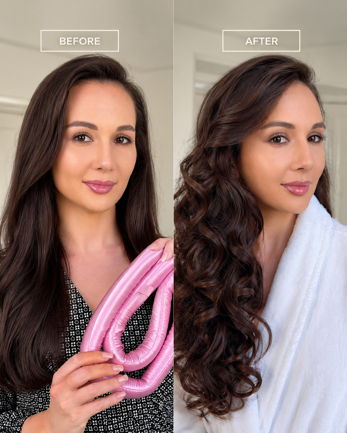 LazyCurl Heatless Curling Rod